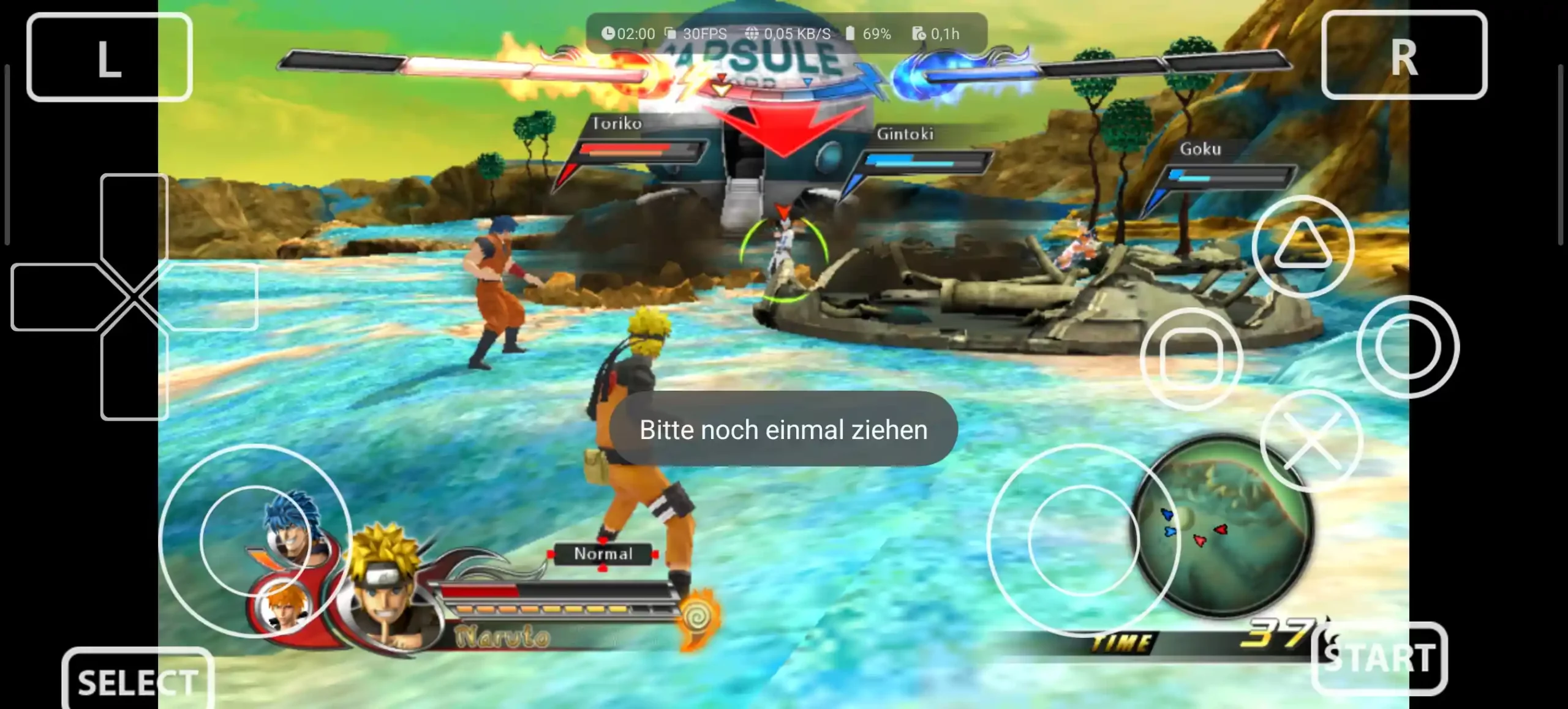 J-stars yeej vs+ apk - android Game - Vita3k Emulator