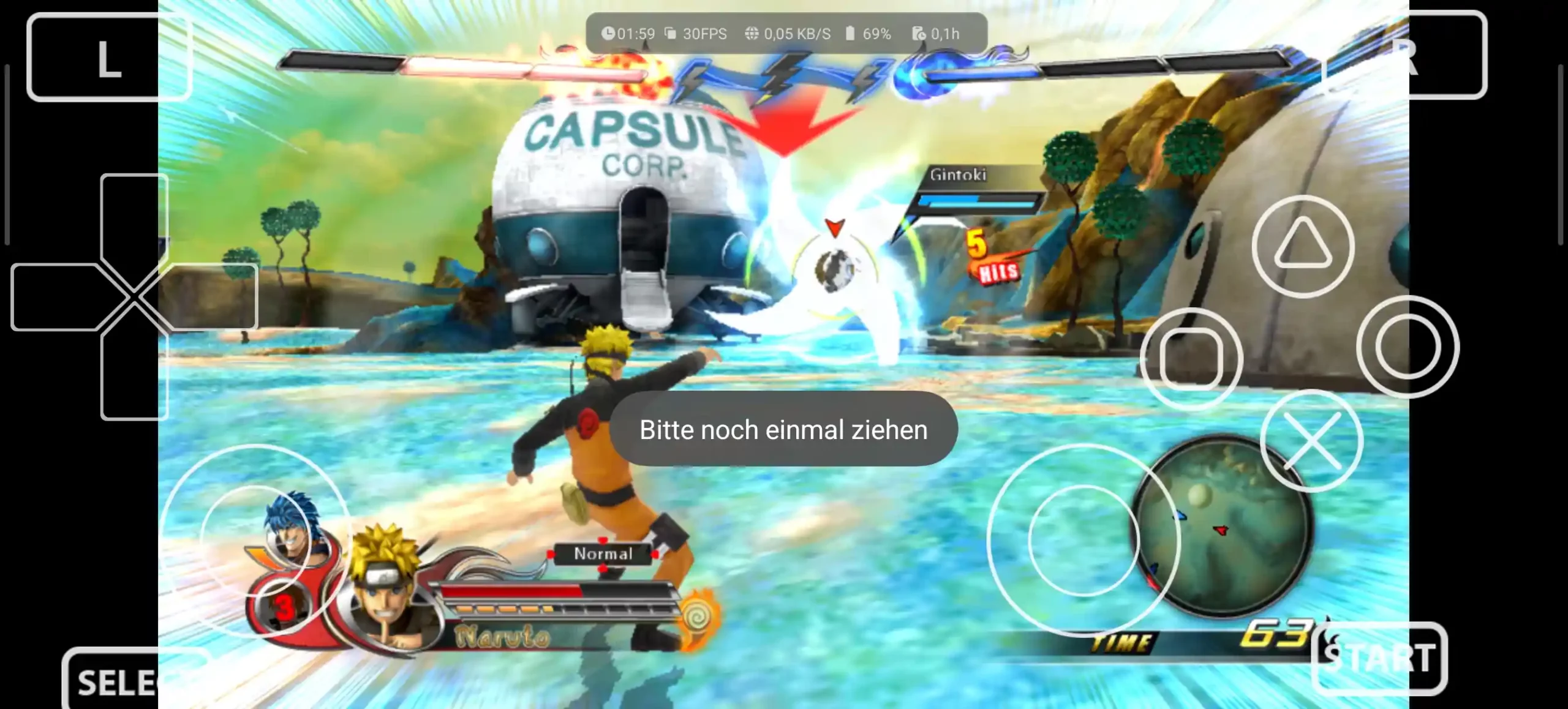 J-stars victory vs+ apk - andoid Game - Vita3k Emulator