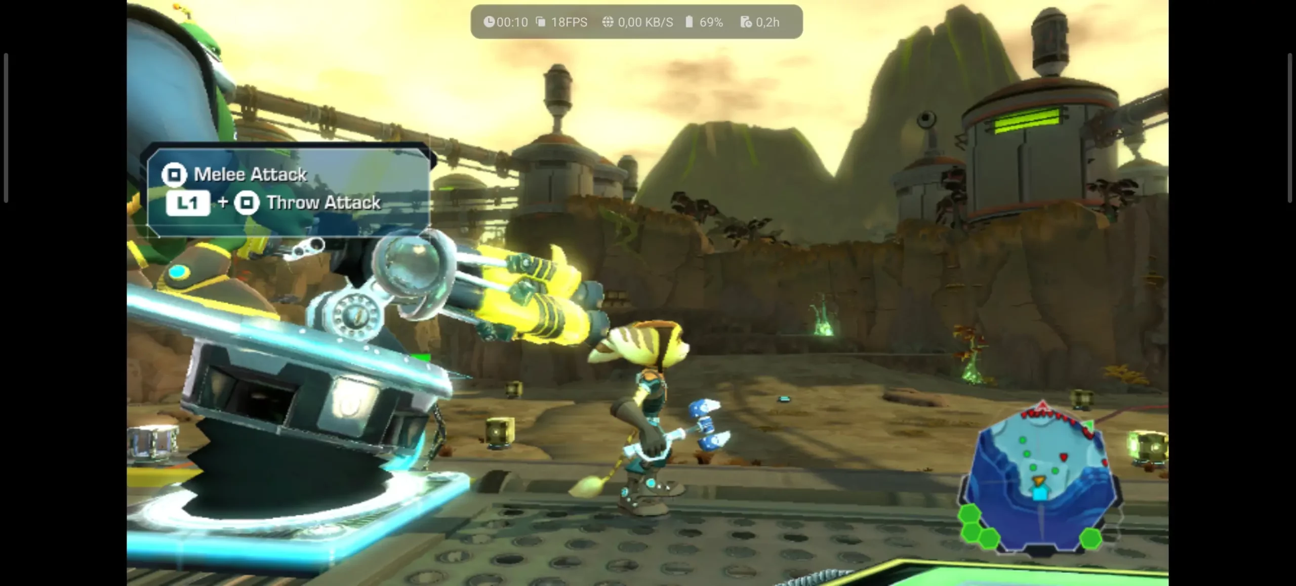 ratchet and clank full frontal assault android - PS3 Emulator aPS3e