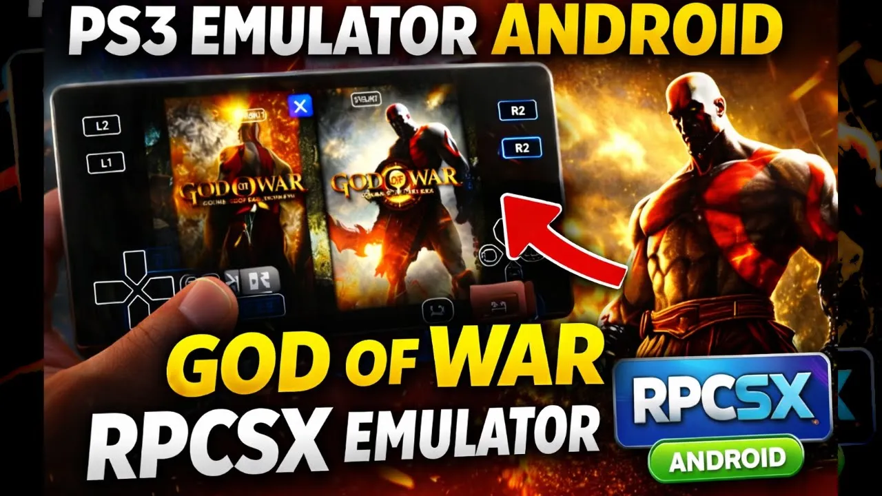 koleksyon sa mga gigikanan sa diyos sa gubat sa android - APK PS3 Emulator RPCSX