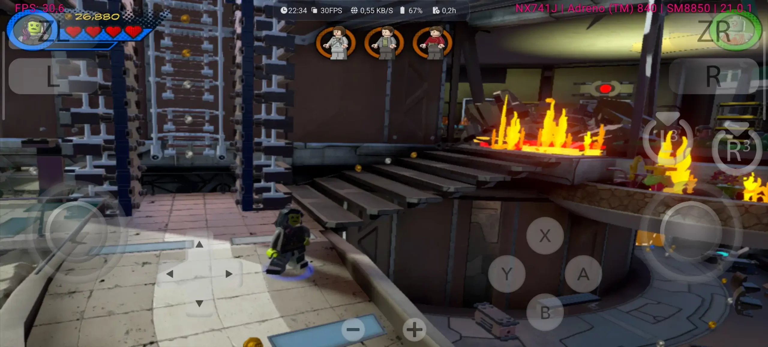lego marvel superheroes 2 mobile download - Eden Emulator