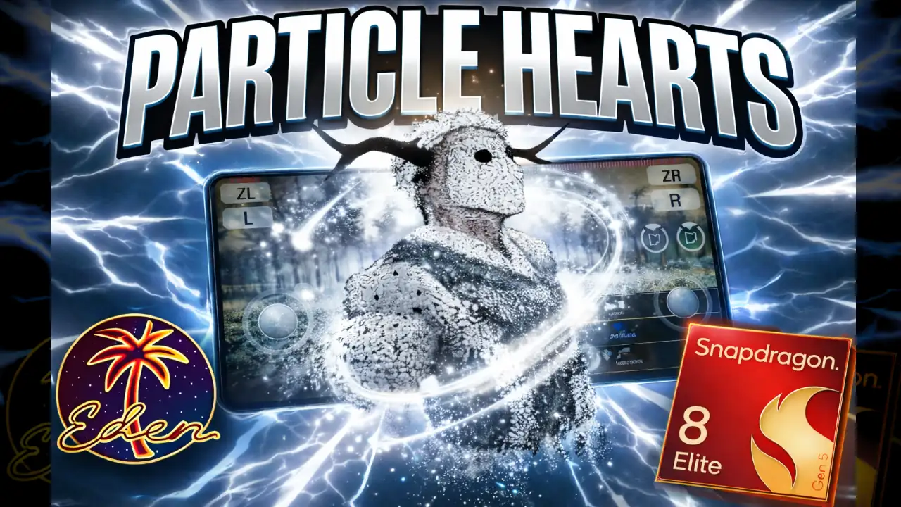 particle hearts android download - Eden Emulator APK