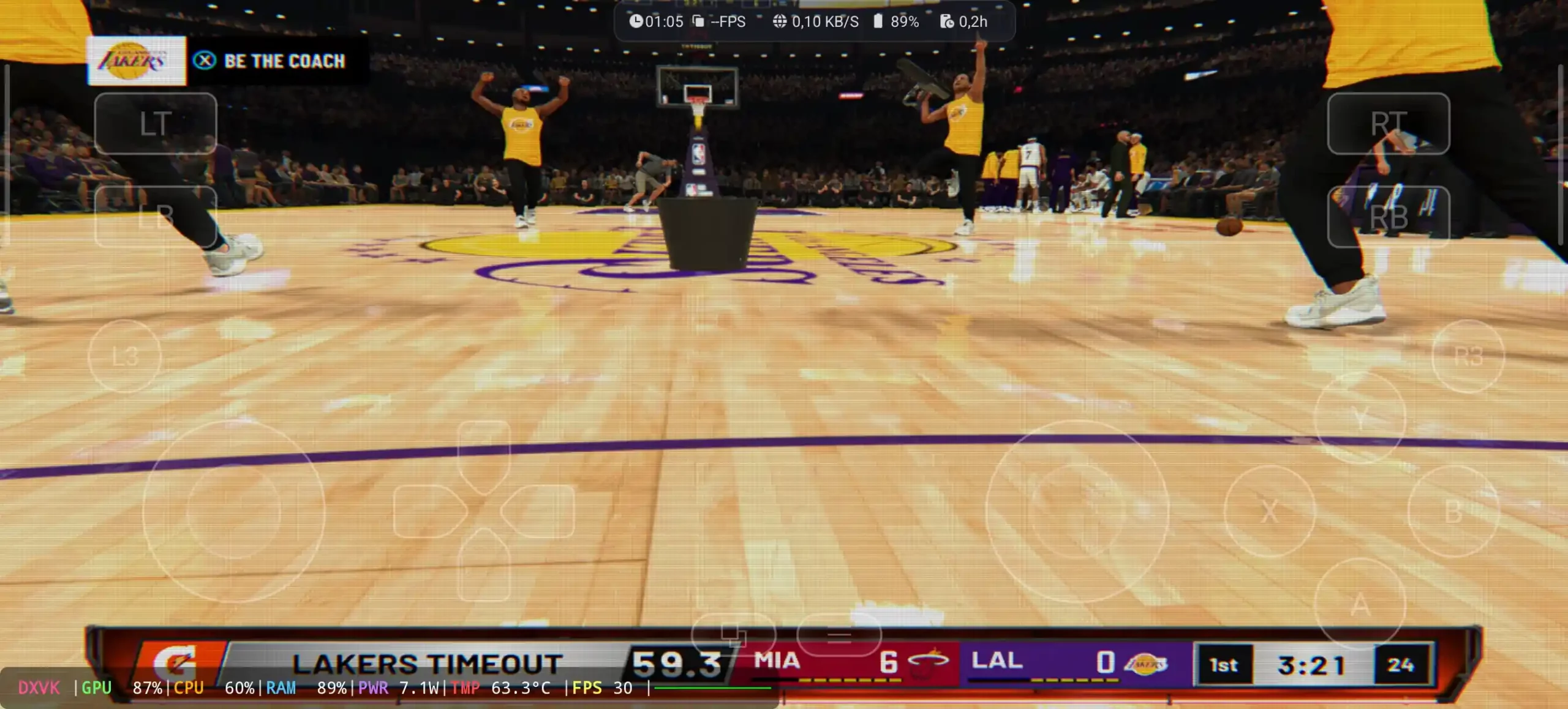 nba 2k21 mobile android - Gamehub windows Emulator download