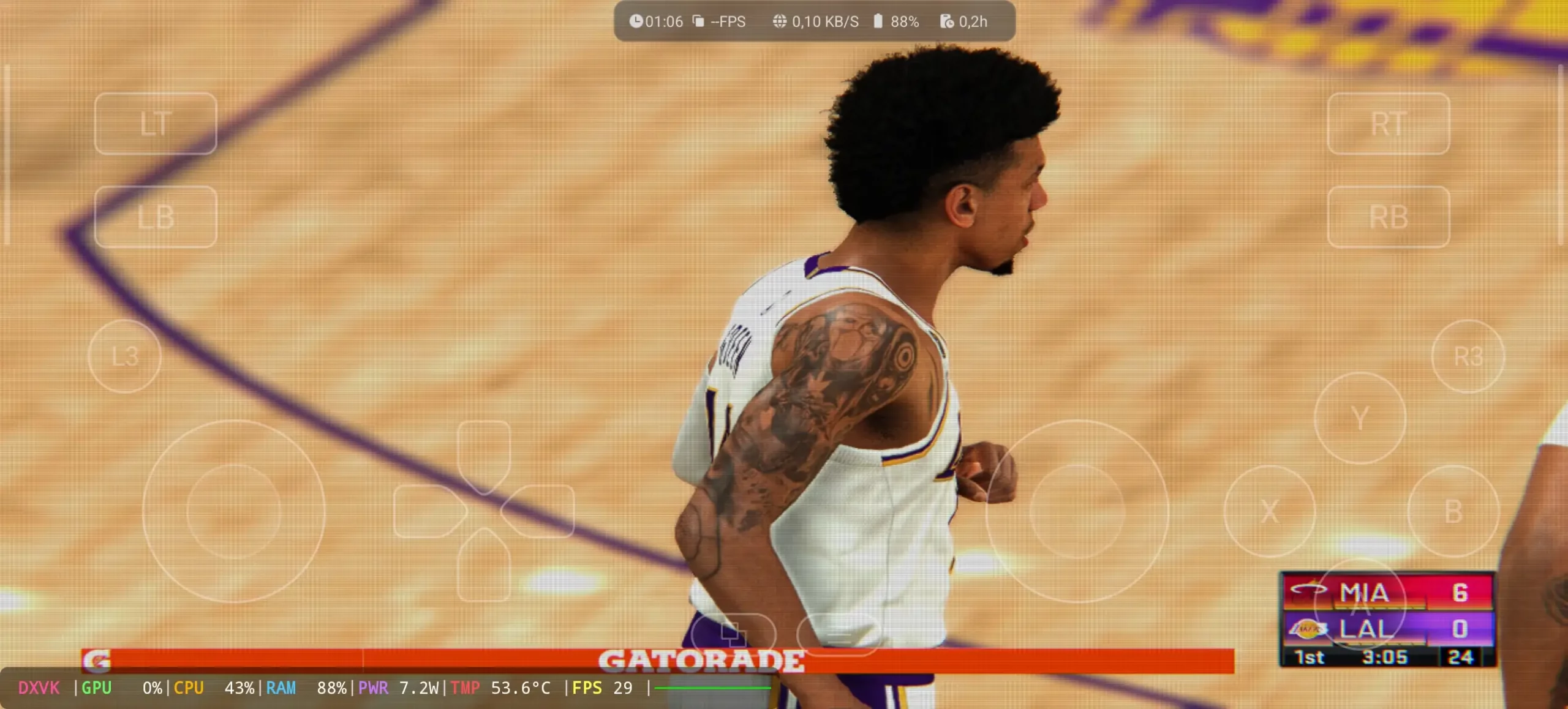 nba 2k21 mobile android - Gamehub windows Emulator download