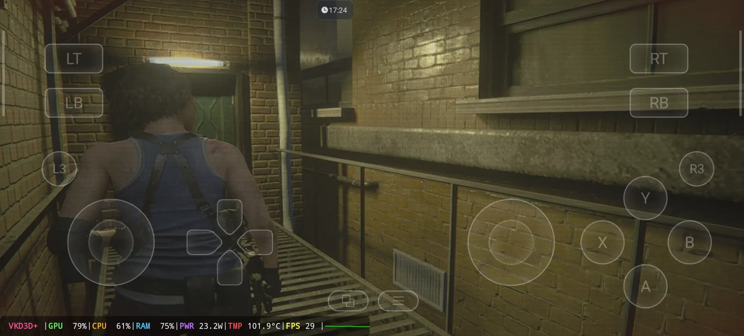 Resident Evil 3 android game - Gamehub Emulator APK