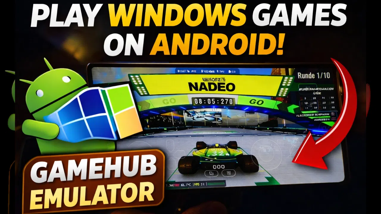 trackmania android free download - Gamehub Emulator apk