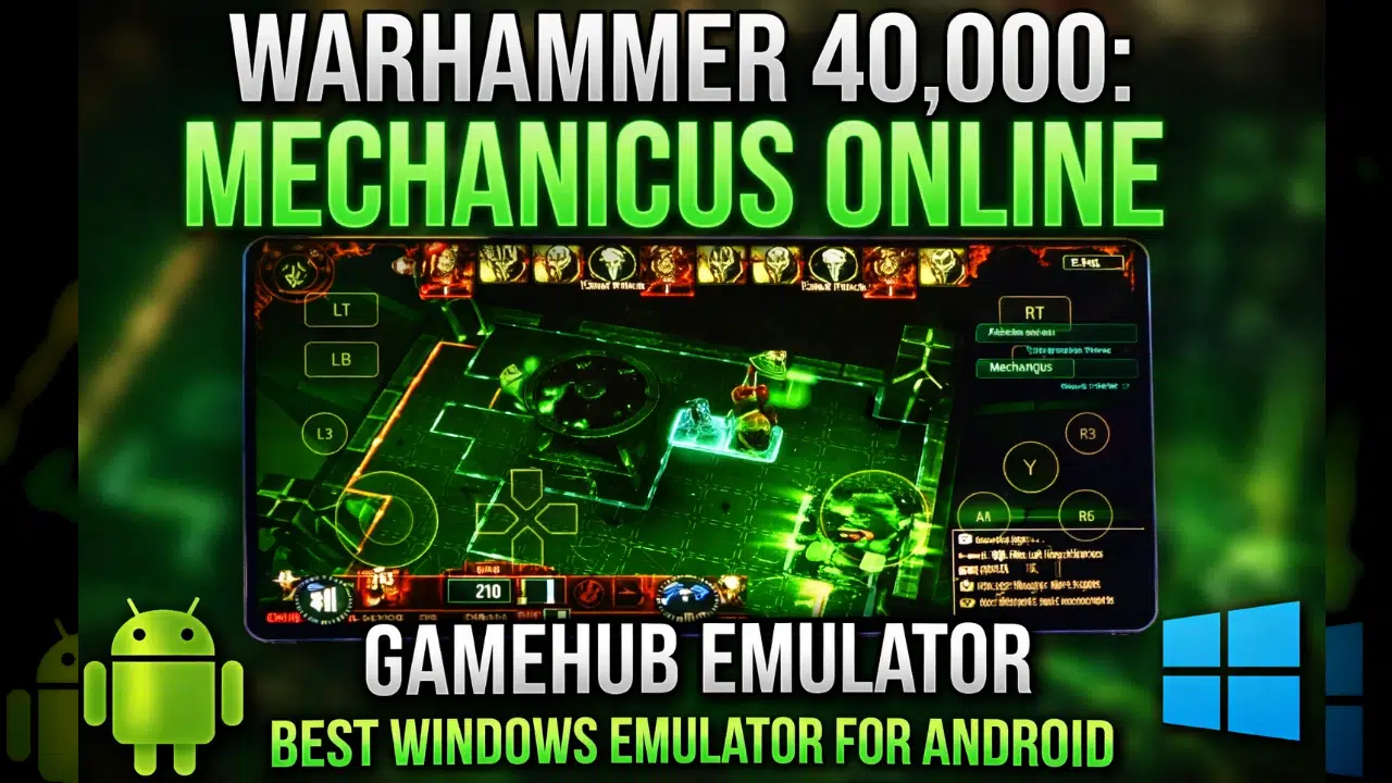 Warhammer 40 000 Android-spill - last ned Gamehub Emulator apk