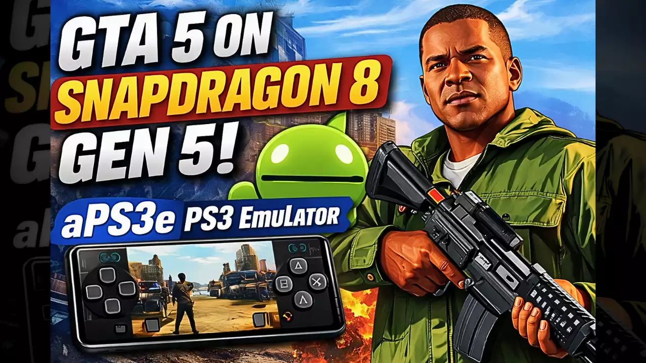gta 5 aps3e android - PS3 Emulator