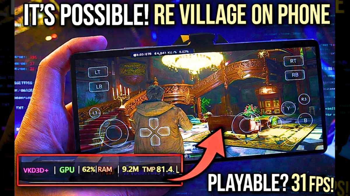 resident evil village gold edition android download  - Gamehub Emulator