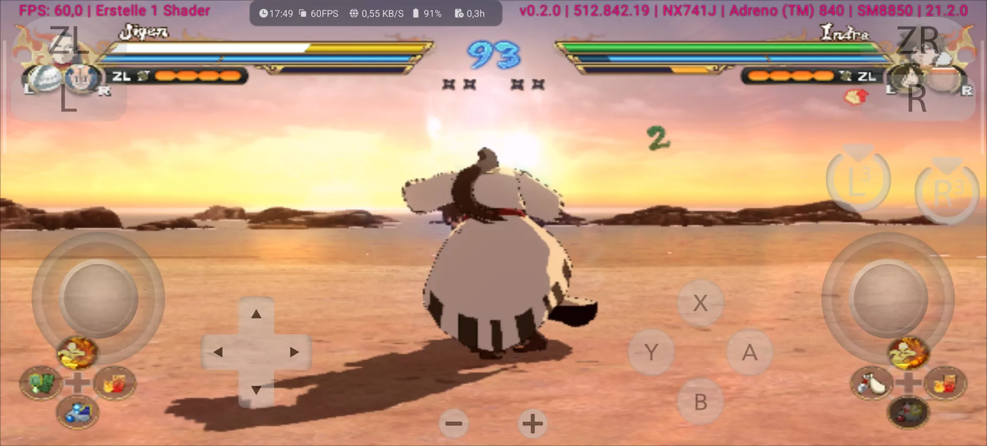 naruto x boruto ultimate ninja storm connections emulator android - Eden Emulator