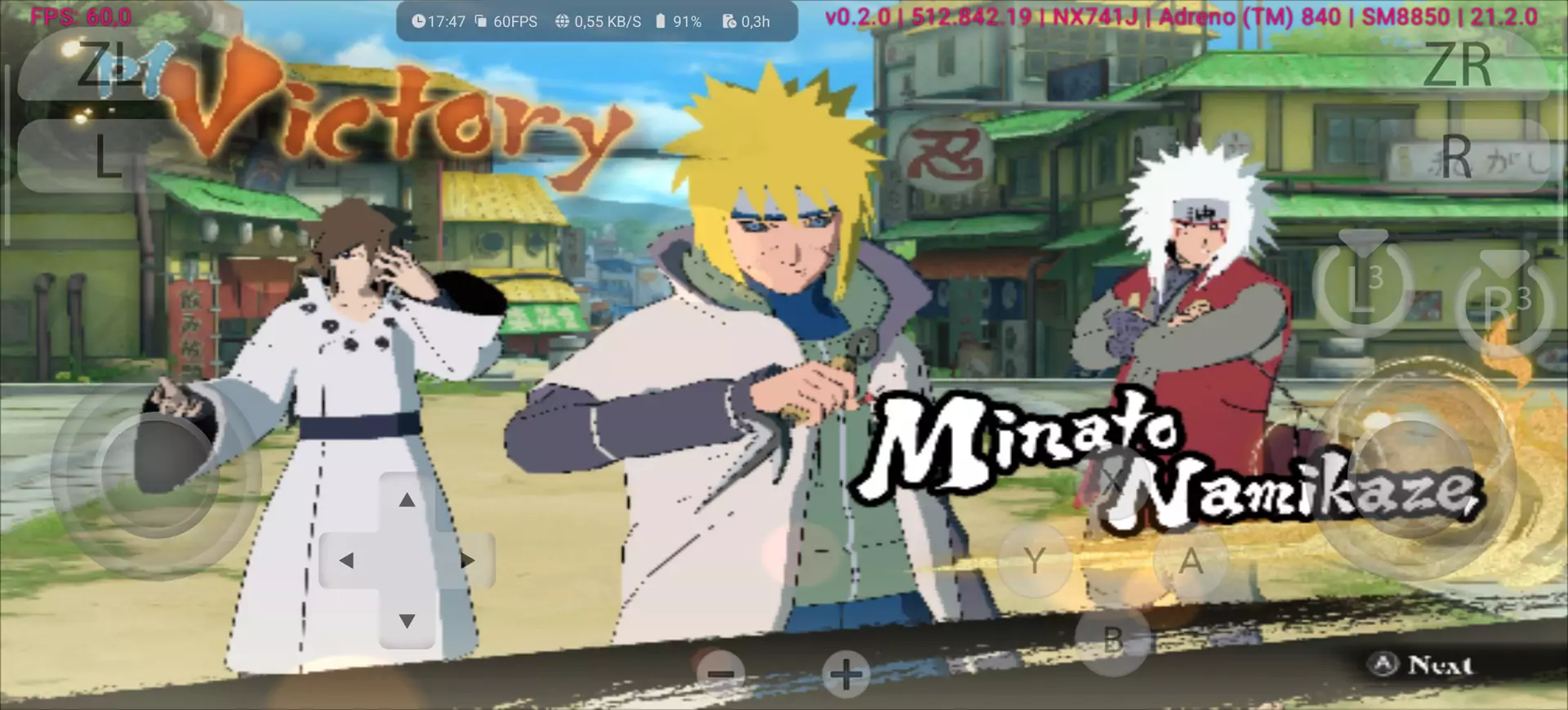 naruto x boruto ultimate ninja storm connections emulator android - Eden Emulator